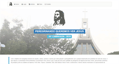 Desktop Screenshot of peregrinandoqueremosverjesus.com