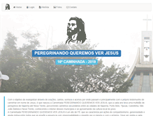 Tablet Screenshot of peregrinandoqueremosverjesus.com